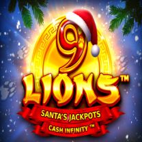 9 Lions Hold the Jackpot Santas Jackpots